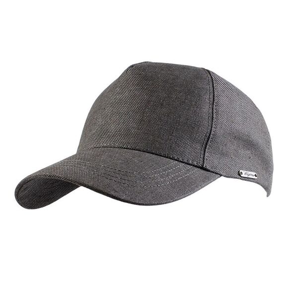 Wigens Men's Hopsack Linen Contemporary Baseball Cap - Picture 1 of 1